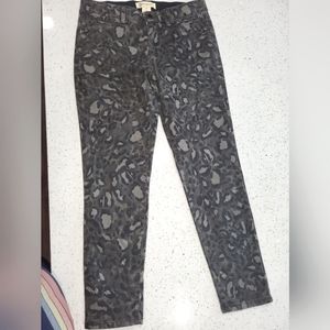 DEMOCRACY ABSOLUTION SZ 10 ANIMAL PRINT JEANS